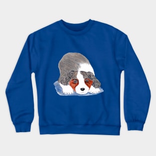 I like cute dogs Crewneck Sweatshirt